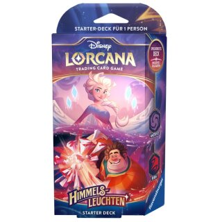 Disney Lorcana: Himmelsleuchten - Starter Deck Amethyst und Rubin