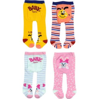 BABY born Strumpfhose 2x 43 cm, sortiert