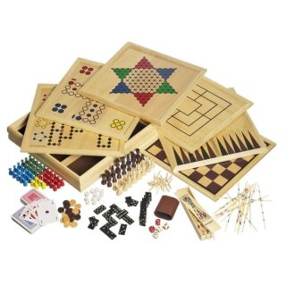 Holz-Spielesammlung 100