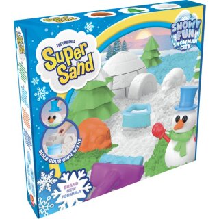 Super Sand- Snowy Fun - Snowman city