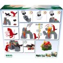 Dinosaurier-Vulkan mit Ausbruchsfunktion