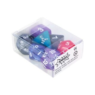 Würfel Perlmutt Fantasy Set gemischt