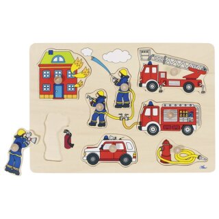 Steckpuzzle Feuerwehr