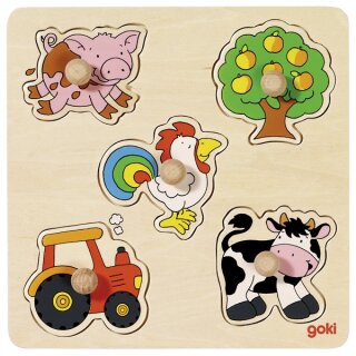 Steckpuzzle Auf dem Land