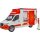 Bruder 02676 MB Sprinter Ambulanz mit Fahrer und Light + Sound Modul