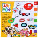 Art & Fun Mini Bügelperlen Schl. Anhänger
