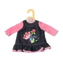 Dolly Moda Jeans Kleid Blumen 43