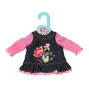 Dolly Moda Jeans Kleid Blumen 36