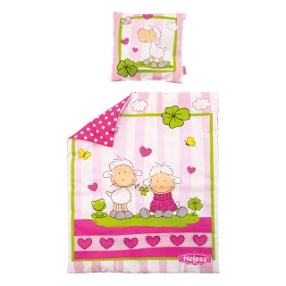 Pu-Bettdecke 46x36cm m.Kissen