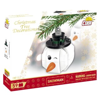 Christbaumschmuck - Schneemann