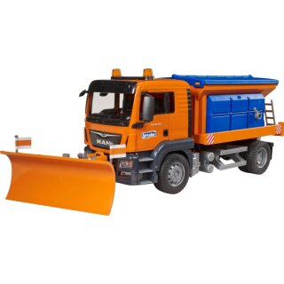 Bruder 03785 MAN TGS Winterdienst mit Räumschild