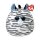 Squish-A-Boos Zebra Xander Kuschelkissen