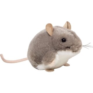 Maus, grau, 9 cm
