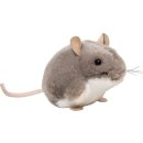 Maus, grau, 9 cm