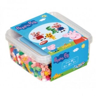 Hama Box mit Maxi Perlen und Stiftplatten-Peppa Pig (5)