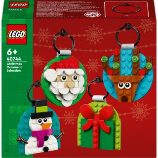 Verschiedene Christbaumanhänger