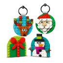 Verschiedene Christbaumanhänger