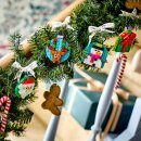 Verschiedene Christbaumanhänger