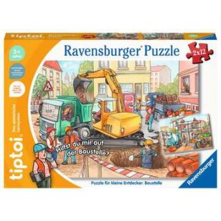 tiptoi® Puzzle für kleine Entdecker: Baustelle
