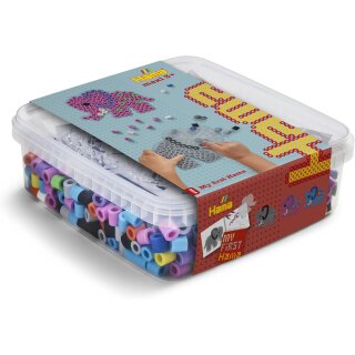 Hama Maxi Box mit Perlen und Stiftplatten-Elefant (9)