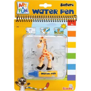 Art & Fun Water Pen Safari Malbuch