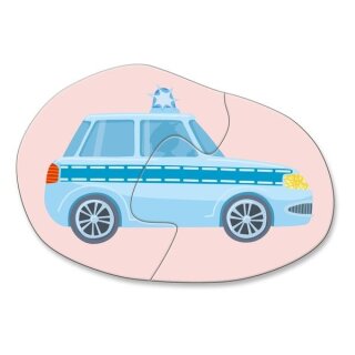 4 erste Puzzles - Einsatzfahrzeuge