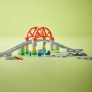 Eisenbahnbrücke und Schienen – Erweiterungsset
