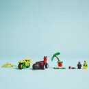 Actionspaß mit Spin und Electro in ihren Dino-Flitzern
