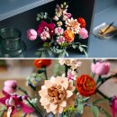 Schöner Rosafarbener Blumenstrauß
