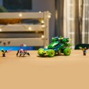 Mateo mit dem Z-Blob Action-Rennwagen