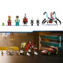 Coopers Tiger-Mech und Zeros Hot Rod Auto