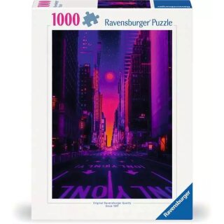 New York in Neon Puzzle