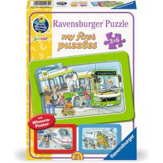 Wieso? Weshalb? Warum? Unterwegs mit Bus, Bahn und Flugzeug