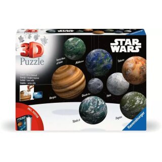 3D Puzzle Ball Puzzle-Ball Sortiment: Star Wars Himmelskörper
