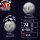 3D Puzzle Ball Mond Glow in the Dark