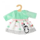 Kleid "Pinguin Pünktchen", Gr. 28-35 cm
