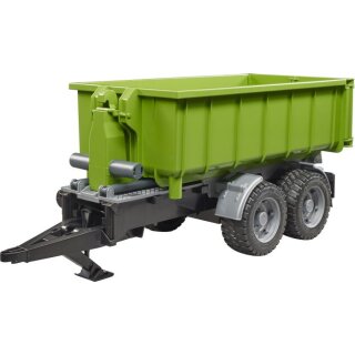 Bruder 02035 Hakenlift-Anhänger für Traktoren