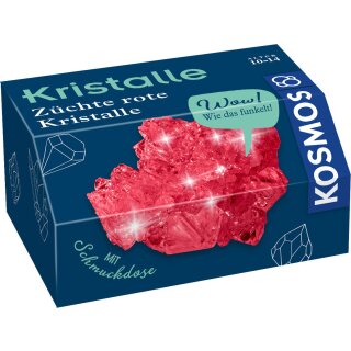 Rote Kristalle selbst züchten