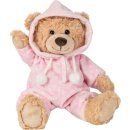Schlafanzugbär rosa 30 cm