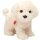 Teddy Hermann Malteser stehend 23 cm