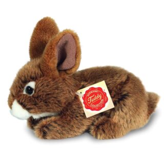 Hase sitzend braun 19 cm