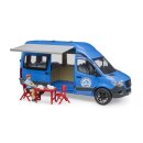 Bruder Sprinter Camper Farbe kobaltblau