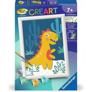Frecher Dinosaurier