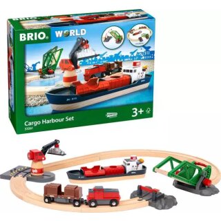 BRIO Container Hafen Set