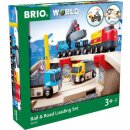 BRIO Straßen & Schienen Steinverlade Set