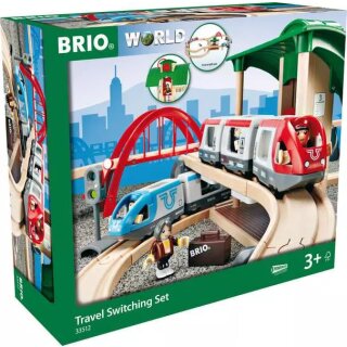 Großes BRIO Bahn Reisezug Set