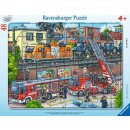 Feuerwehreinsatz an den Bahngleisen