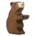 Braunbär, klein, sitzend