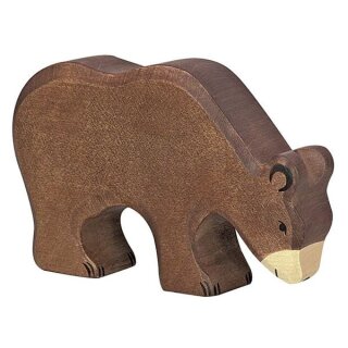 Braunbär, fressend