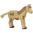 Pferd gefleckt, stehend
